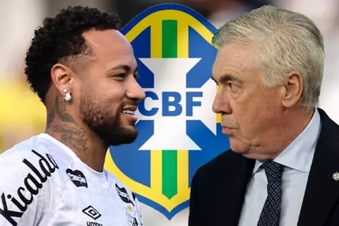 "أنشيلوتي تحدث معه".. رئيس البرازيل يكشف موقفه من مشاركة نيمار بكأس العالم